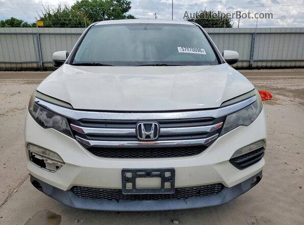 5FNYF5H59HB010702 2017 HONDA PILOT White წინა ხედი