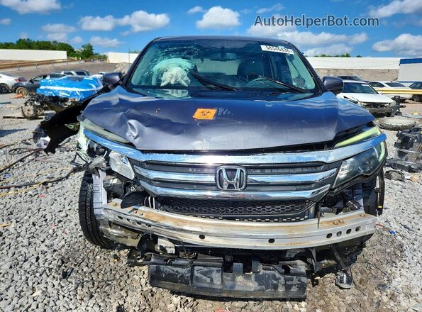 5FNYF5H59JB018790 2018 HONDA PILOT Gray Widok z przodu