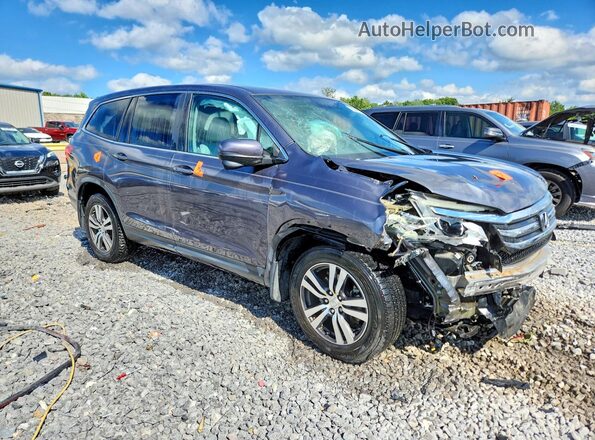 5FNYF5H59JB018790 2018 HONDA PILOT Gray Przód prawy