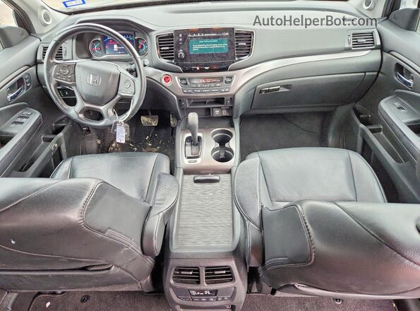 5FNYF5H59KB015292 2019 HONDA PILOT Black Widok deski rozdzielczej