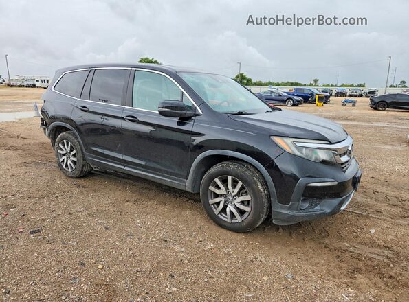 5FNYF5H59KB015292 2019 HONDA PILOT Black Przód prawy
