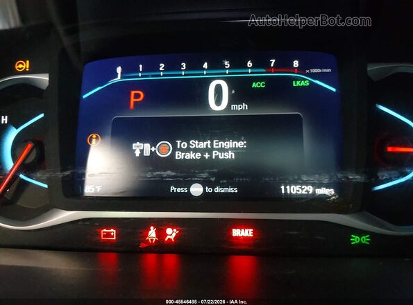 5FNYF5H59LB006898 2020 HONDA PILOT Black Вид задніх сидінь