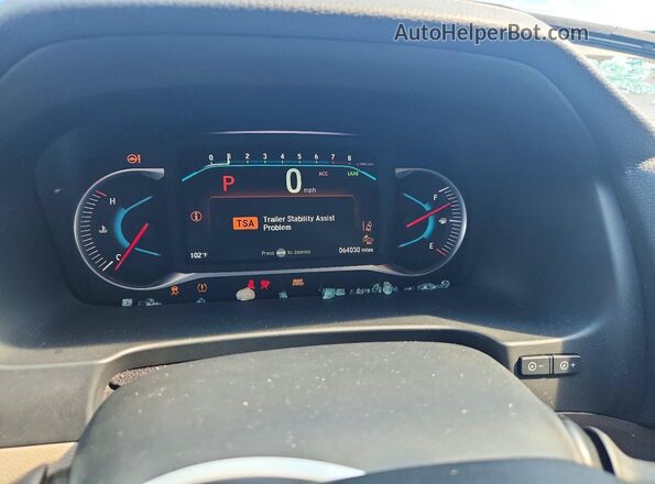 5FNYF5H59MB043130 2021 HONDA PILOT Burgundy Vista del cuadro de instrumentos