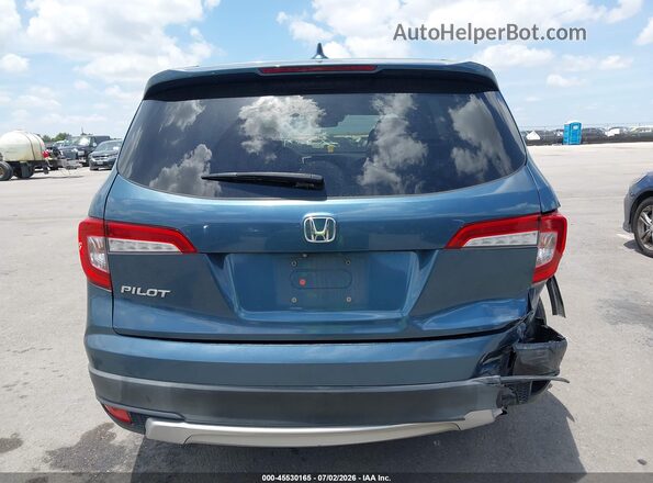 5FNYF5H5XKB027368 2019 HONDA PILOT Light Blue 