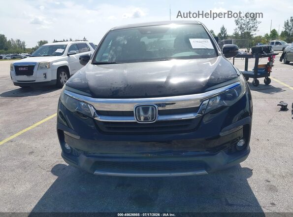 5FNYF5H5XLB010569 2020 HONDA PILOT Black Вид задньої частини салону