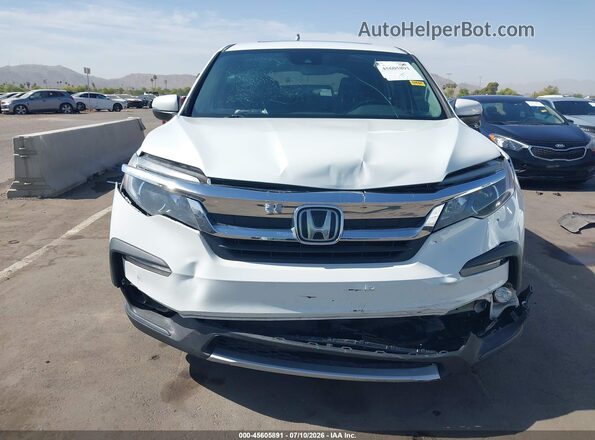 5FNYF5H5XMB041516 2021 HONDA PILOT Белый Вид спереди