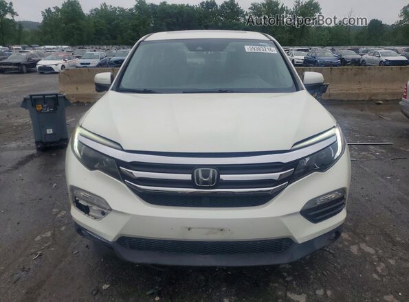 5FNYF5H60HB004442 2017 HONDA PILOT White წინა ხედი