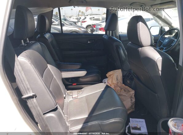 5FNYF5H61KB010113 2019 HONDA PILOT White VIN კოდის სტიკერის ხედი