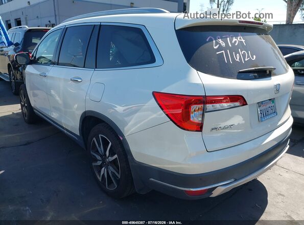 5FNYF5H61KB010113 2019 HONDA PILOT White უკანა მარცხენა