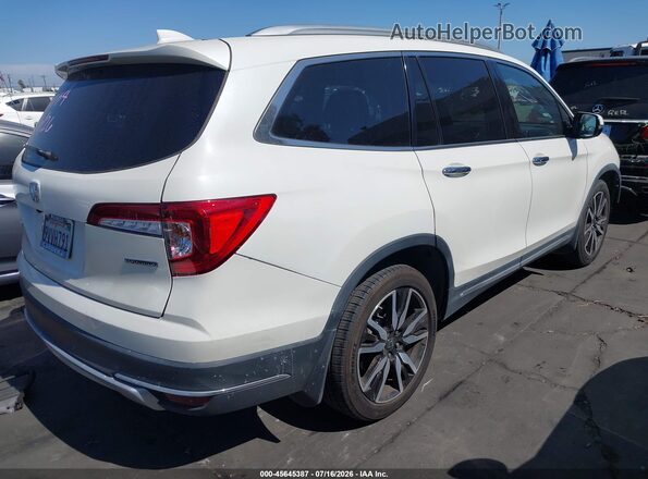5FNYF5H61KB010113 2019 HONDA PILOT White უკანა მარჯვენა