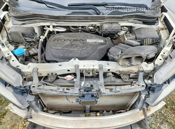 5FNYF5H61KB019877 2019 HONDA PILOT White Vista del compartimento del motor
