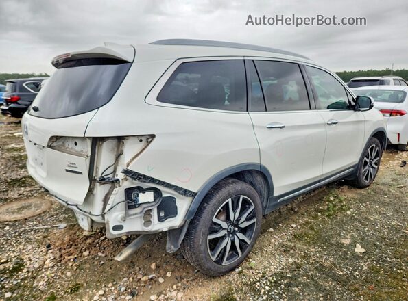 5FNYF5H61KB019877 2019 HONDA PILOT White Trasero derecho