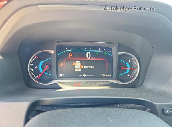 5FNYF5H61LB013871 2020 HONDA PILOT Gray Սարքավորումների վահանակի տեսք