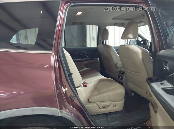 5FNYF5H62HB039578 2017 HONDA PILOT Burgundy Вид наклейки з VIN-кодом