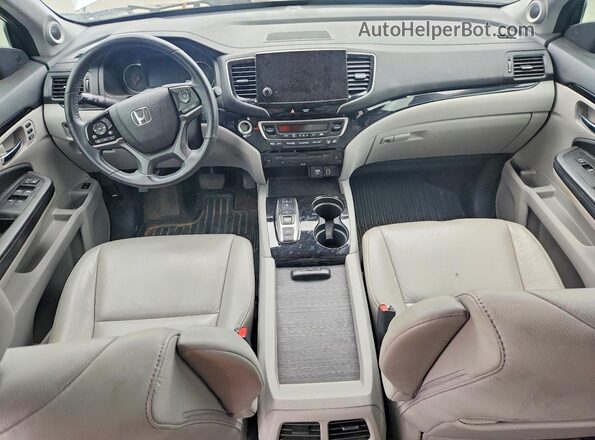 5FNYF5H63MB017678 2021 HONDA PILOT Silver Widok deski rozdzielczej