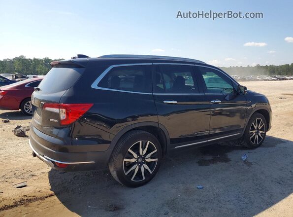 5FNYF5H63NB003118 2022 HONDA PILOT Black Trasero derecho