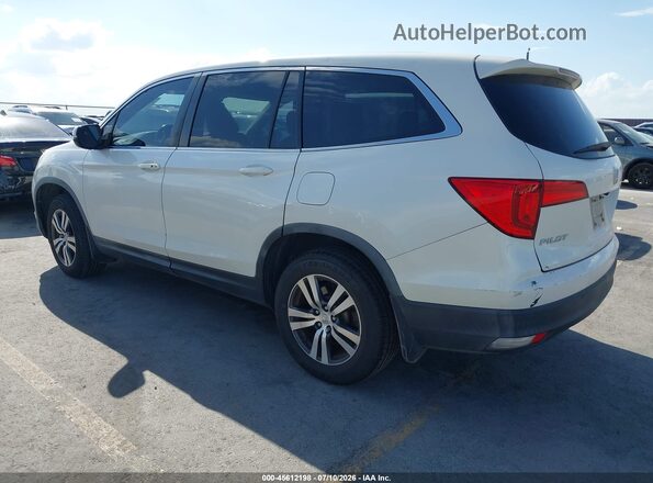 5FNYF5H64HB013354 2017 HONDA PILOT White Trasero izquierdo
