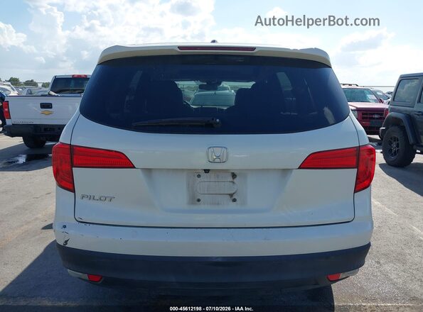 5FNYF5H64HB013354 2017 HONDA PILOT White 