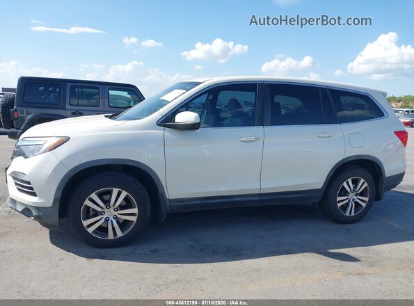 5FNYF5H64HB013354 2017 HONDA PILOT White Vista interior de 360 grados