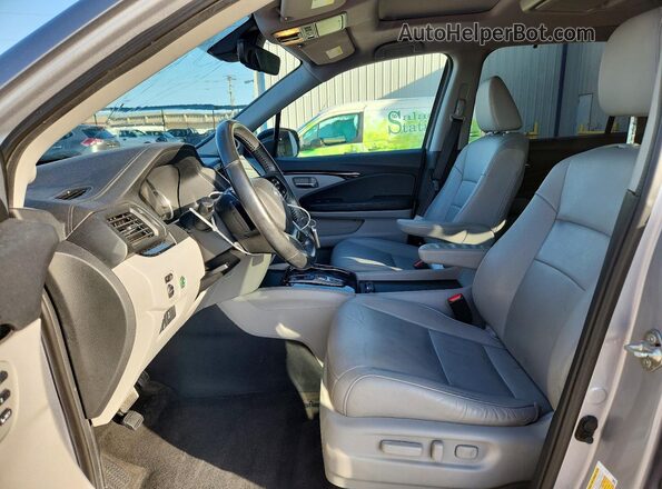 5FNYF5H64KB044384 2019 HONDA PILOT Silver Vista interior delantera