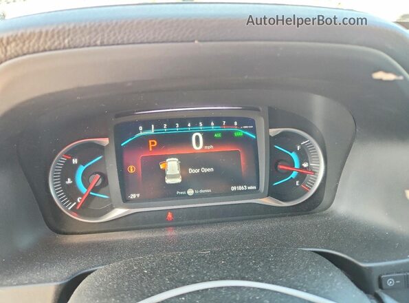5FNYF5H64KB044384 2019 HONDA PILOT Silver Vista del cuadro de instrumentos
