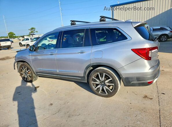 5FNYF5H64KB044384 2019 HONDA PILOT Silver Trasero izquierdo