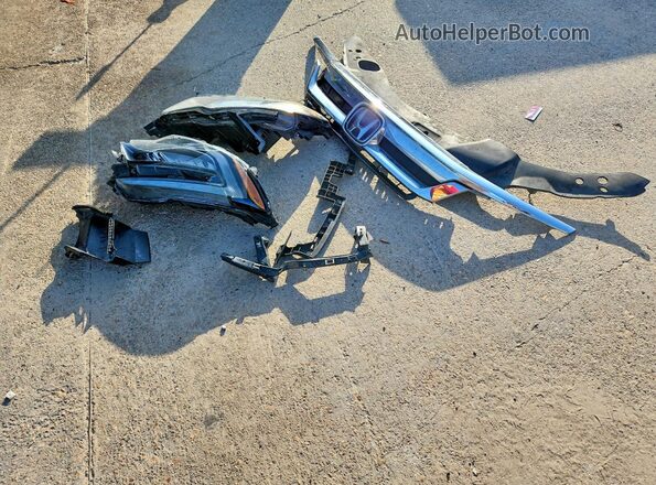 5FNYF5H64KB044384 2019 HONDA PILOT Silver Vista de la etiqueta del VIN