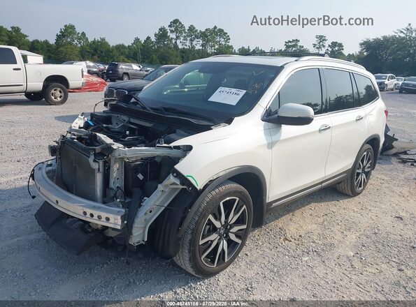 5FNYF5H65KB008753 2019 HONDA PILOT White Przód lewy