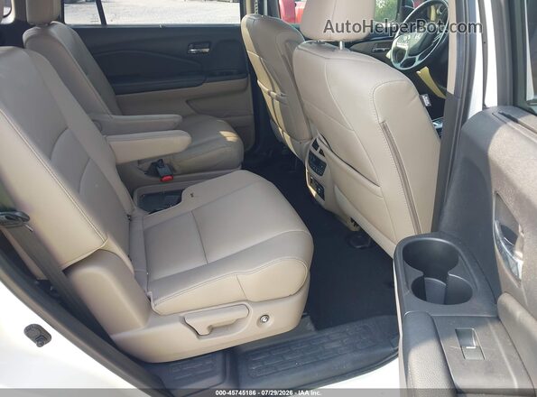 5FNYF5H65KB008753 2019 HONDA PILOT White Widok naklejki z numerem VIN