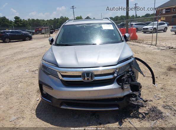 5FNYF5H69KB030772 2019 HONDA PILOT Серебряный Вид щитка приборов