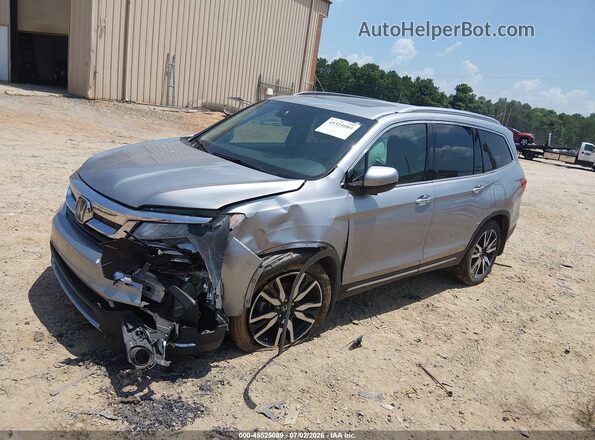 5FNYF5H69KB030772 2019 HONDA PILOT Серебряный Передняя левая четверть