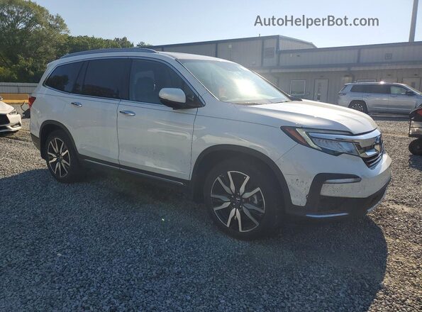 5FNYF5H69NB028430 2022 HONDA PILOT Белый Передняя правая четверть