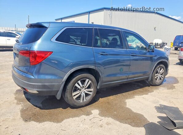 5FNYF5H6XJB005457 2018 HONDA PILOT Blue Rear right