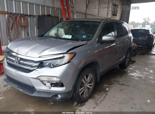 5FNYF5H70JB013706 2018 HONDA PILOT Silver Przód lewy