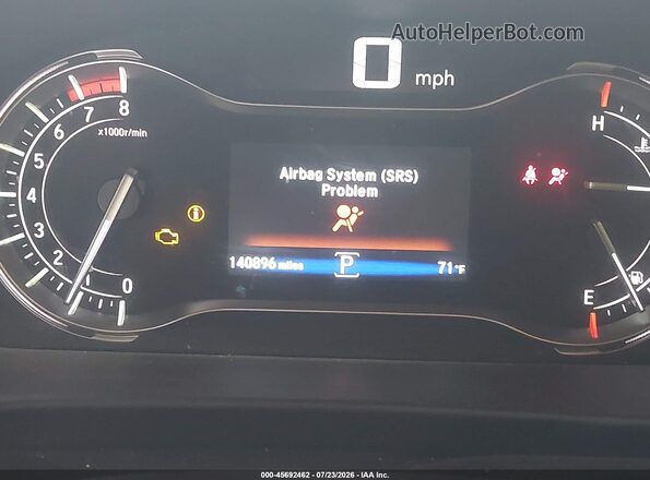 5FNYF5H70JB013706 2018 HONDA PILOT Silver Widok tylnych siedzeń
