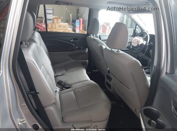 5FNYF5H70JB013706 2018 HONDA PILOT Silver Widok naklejki z numerem VIN