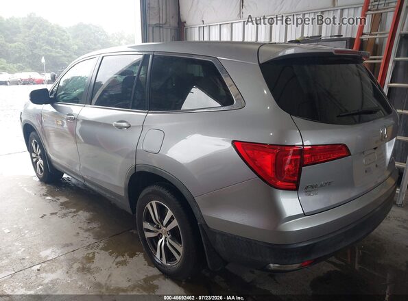 5FNYF5H70JB013706 2018 HONDA PILOT Silver 