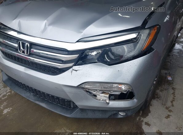 5FNYF5H70JB013706 2018 HONDA PILOT Silver 
