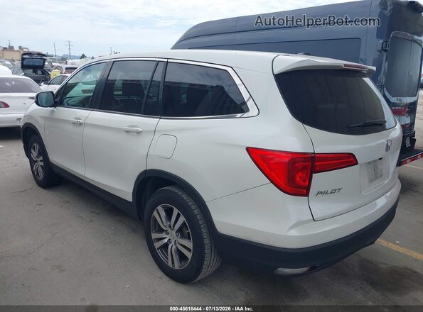 5FNYF5H76HB009864 2017 HONDA PILOT White Trasero izquierdo