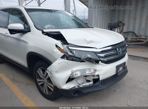 5FNYF5H76HB009864 2017 HONDA PILOT White Vista frontal