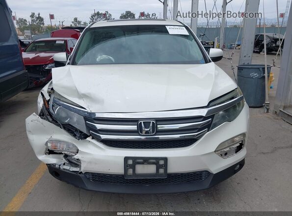5FNYF5H76HB009864 2017 HONDA PILOT White Vista interior de 360 grados