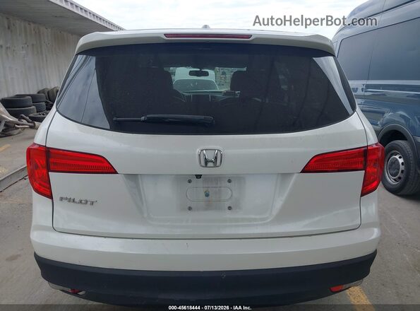 5FNYF5H76HB009864 2017 HONDA PILOT White 