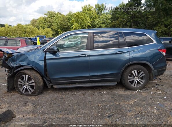 5FNYF5H80JB010863 2018 HONDA PILOT Blue Սալոնի 360 աստիճան տեսք