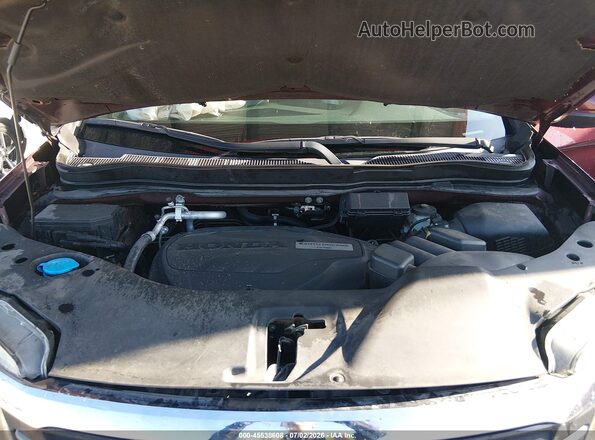 5FNYF5H82JB012226 2018 HONDA PILOT Красный Вид сзади