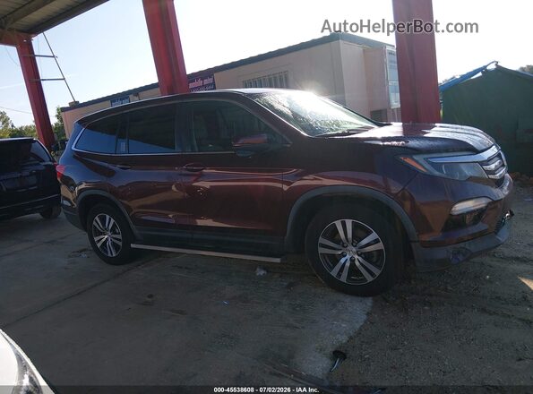 5FNYF5H82JB012226 2018 HONDA PILOT Красный Вид задней части салона