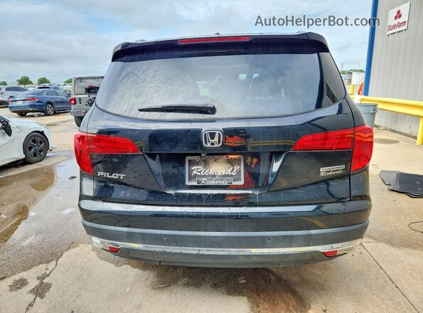5FNYF5H90JB009558 2018 HONDA PILOT Black Rear view