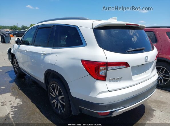 5FNYF5H90KB038978 2019 HONDA PILOT Белый Задняя левая четверть