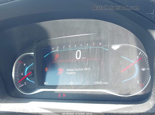 5FNYF5H90KB038978 2019 HONDA PILOT Белый Вид задних сидений