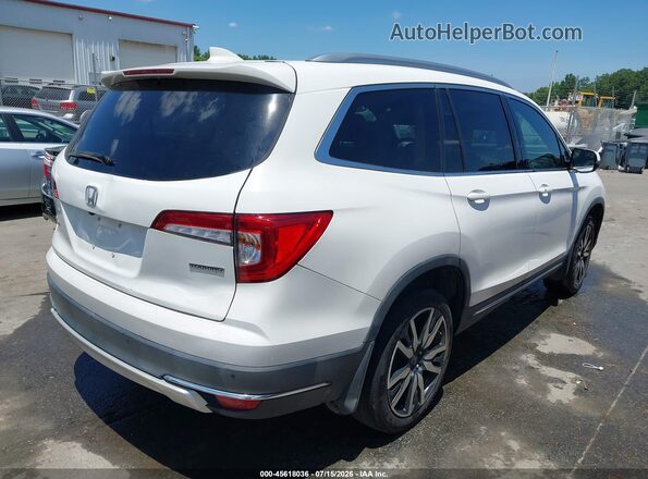 5FNYF5H90KB038978 2019 HONDA PILOT Белый Задняя правая четверть