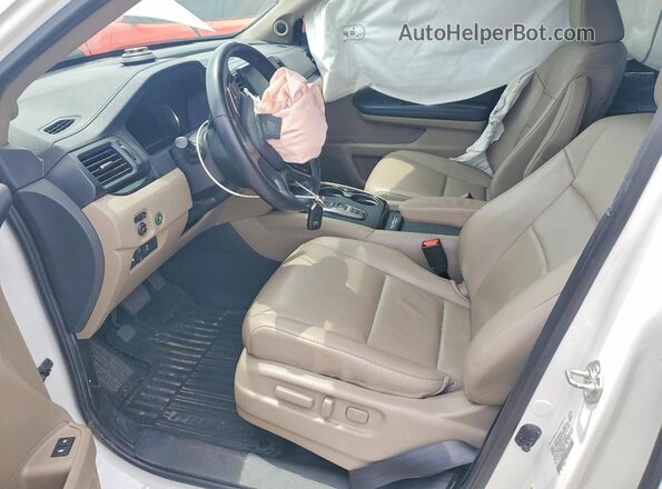5FNYF5H90LB026007 2020 HONDA PILOT White Vista interior delantera